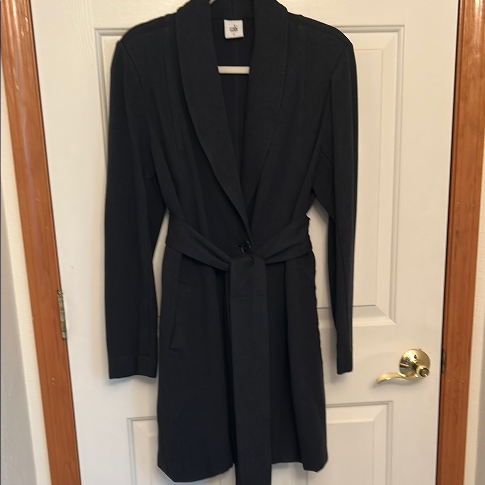 CAbi Stretch Ponte Harbour Navy Jacket size L